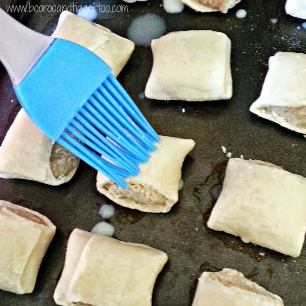 Food on the cutting board