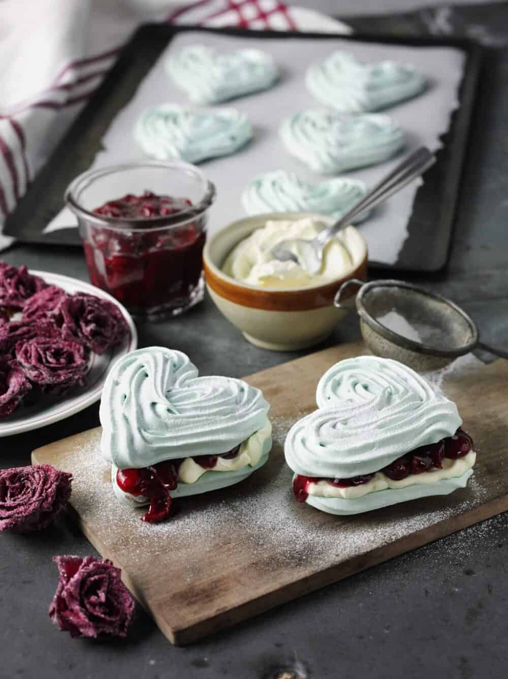 Meringue Love Hearts Recipe