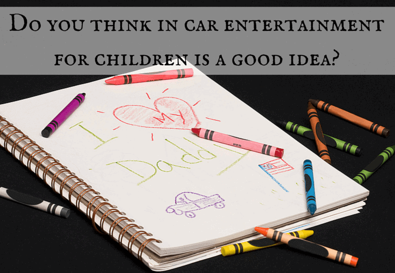 In Car Entertainment For Children A Good Idea? (ID 9170)
