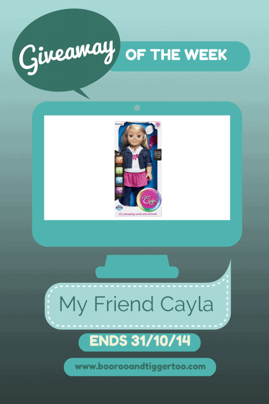Giveaway - My Friend Cayla
