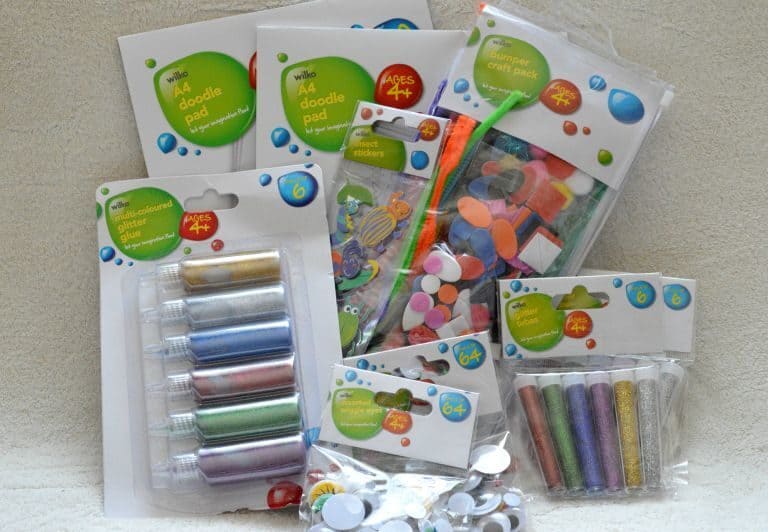 A group of items on a table