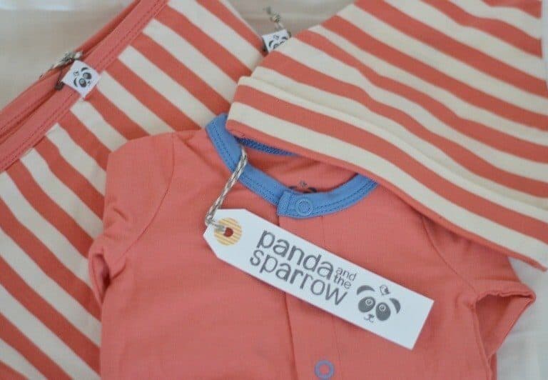 A blue and white striped shirt