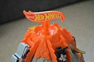 A close up of a toy