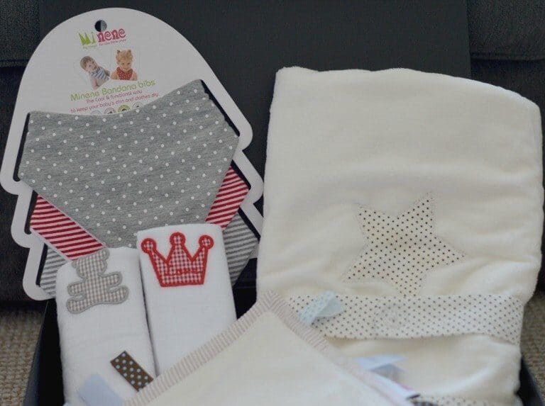 A bag sitting on top of a bed