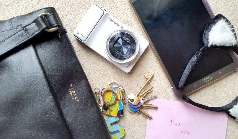 A group of items on a table