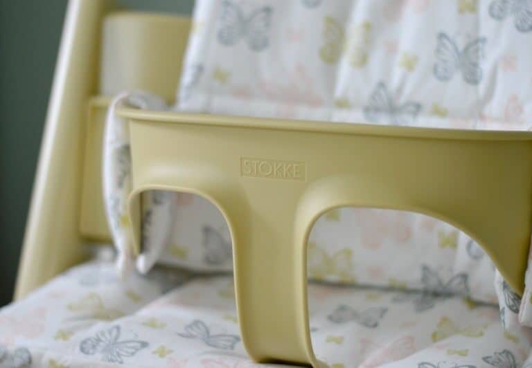 A person sitting on a bed