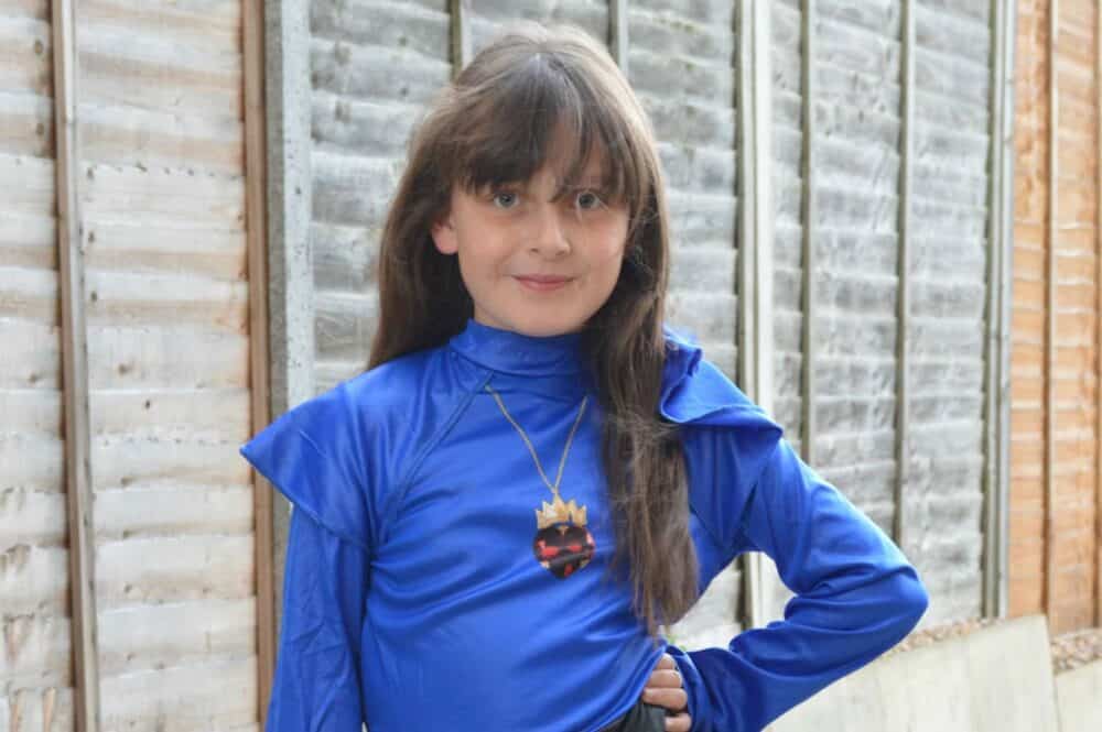 Dressing up for Halloween
