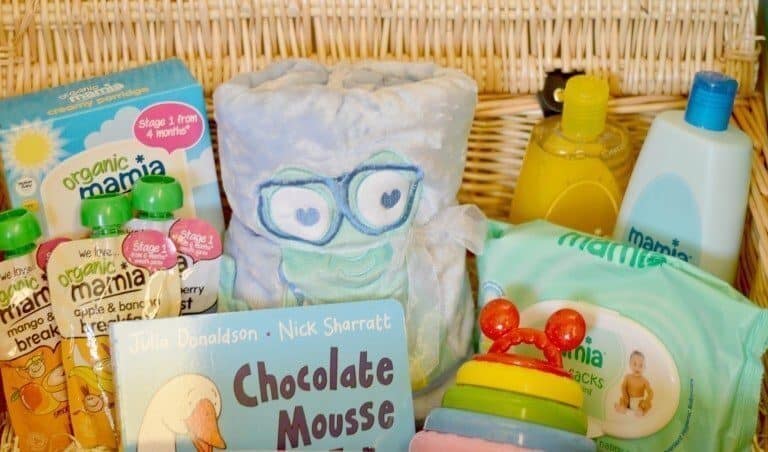 A bottle with a birthday cake