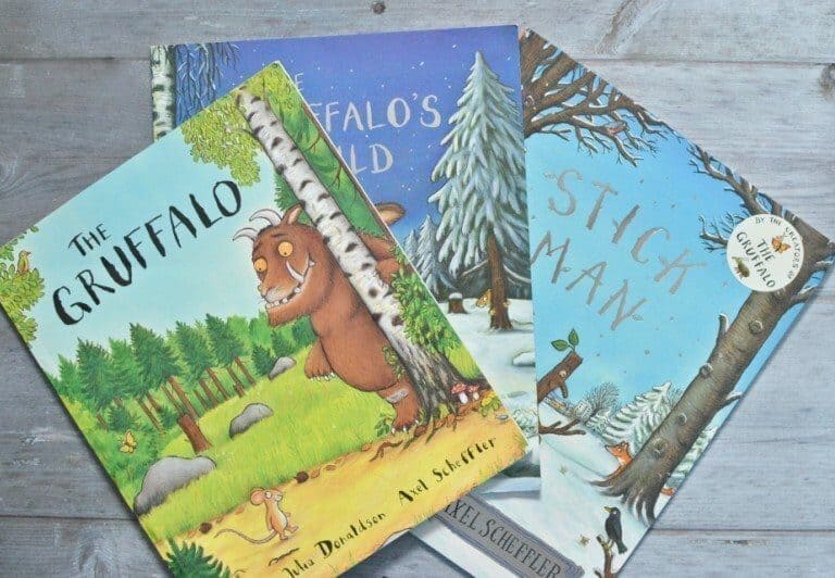 A stack of flyers on a table