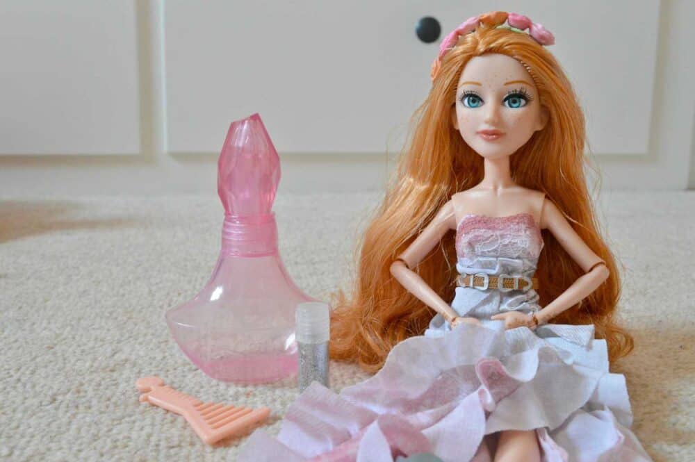 Project MC2 Experiments Doll // Ember’s Glitter Tattoos
