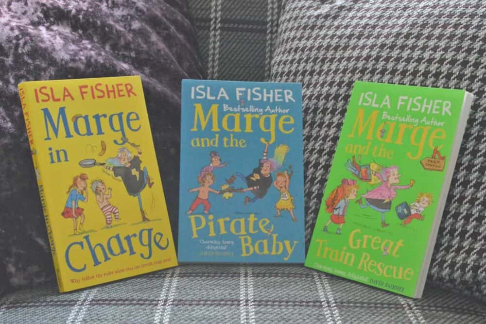 Isla Fisher Marge book collection