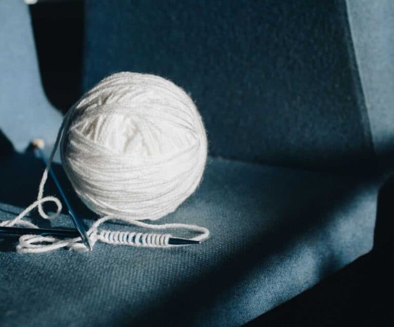 A pair of blue shoes