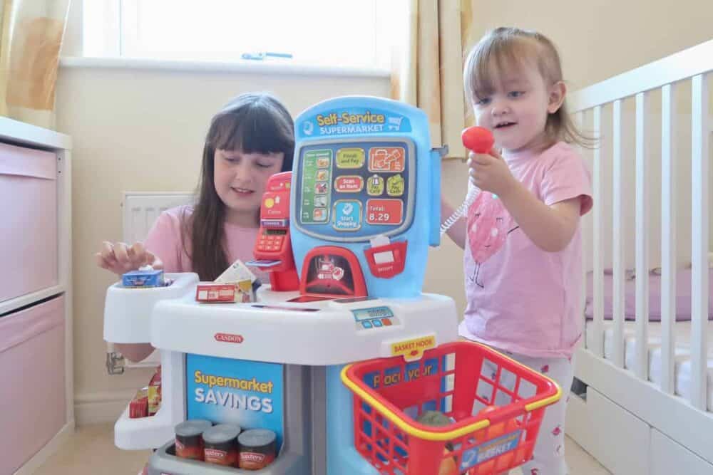 Learning through play with the Casdon Self Service Supermarket