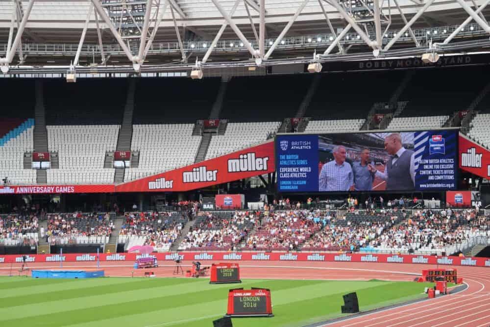 The Muller Anniversary Games inspiring the next generation of sport superstars