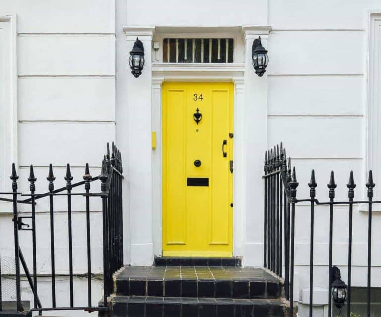 A door to a building