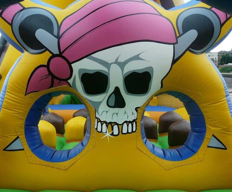 A close up of a colorful wall