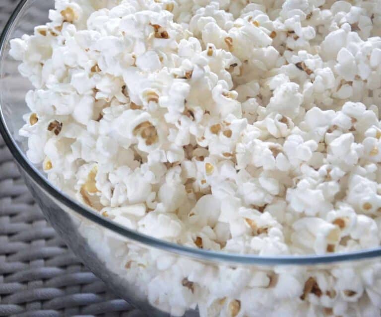 A bowl of rice on a plate