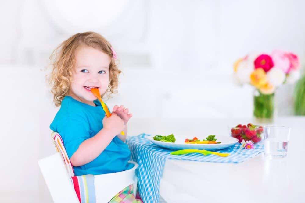 How to transition your toddler to the dining table