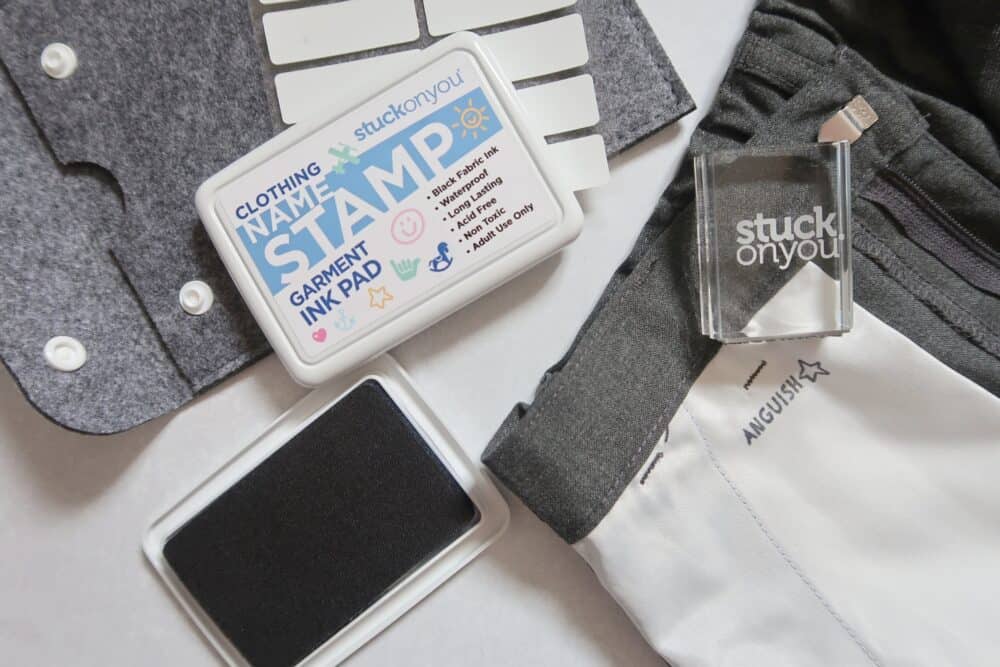 Back to school // Personalised name stamp