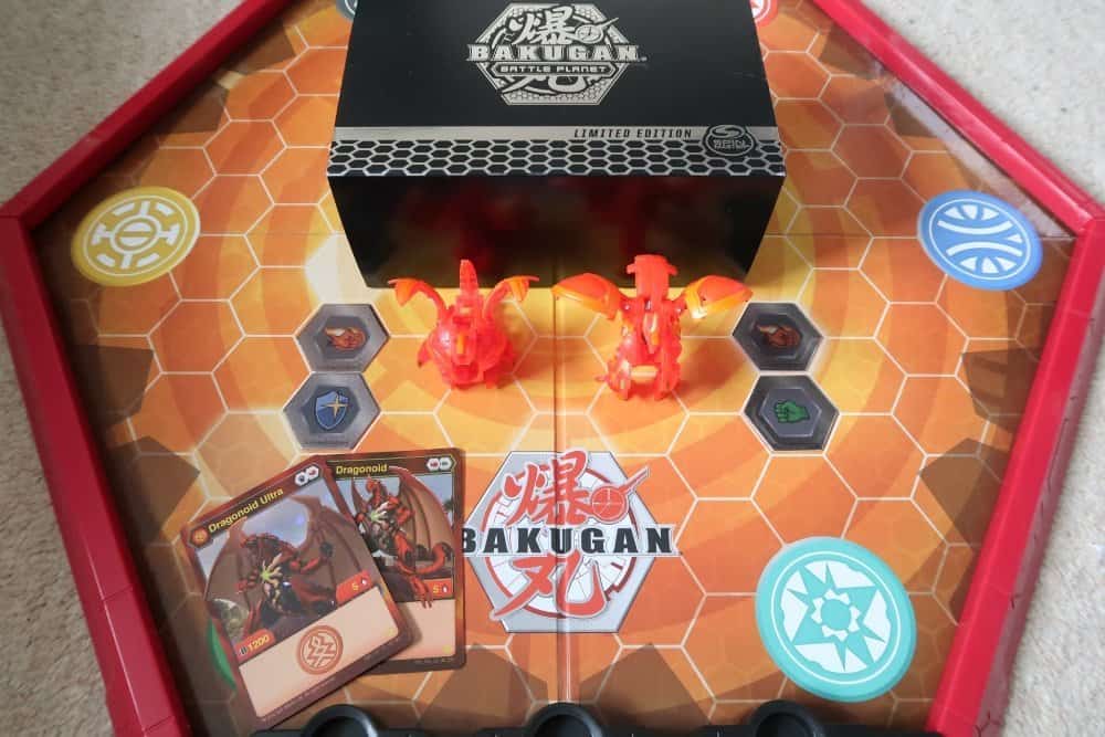 Bakugan® Battle Arena
A group of items on a table