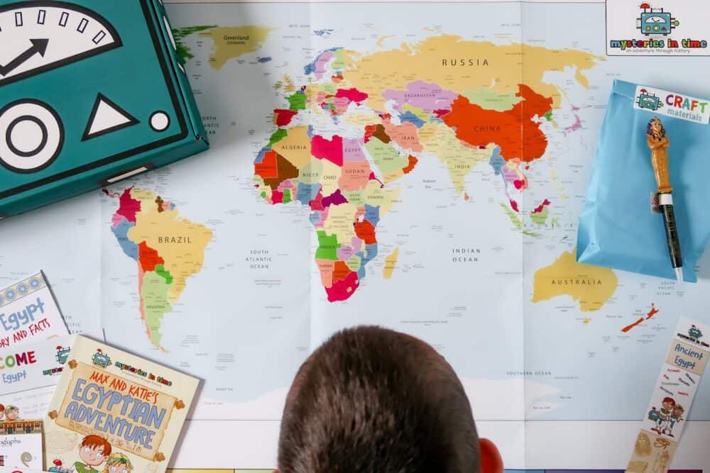 Mysteries In Time | History for kids subscription box