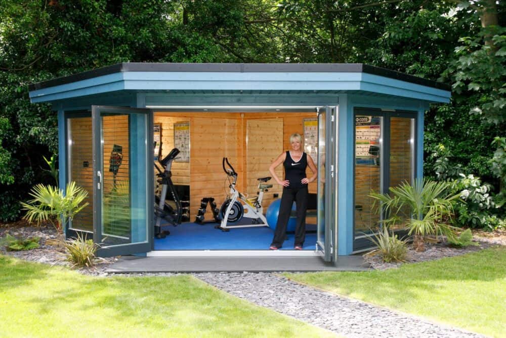 Five reasons having a garden building as a home gym makes sense!