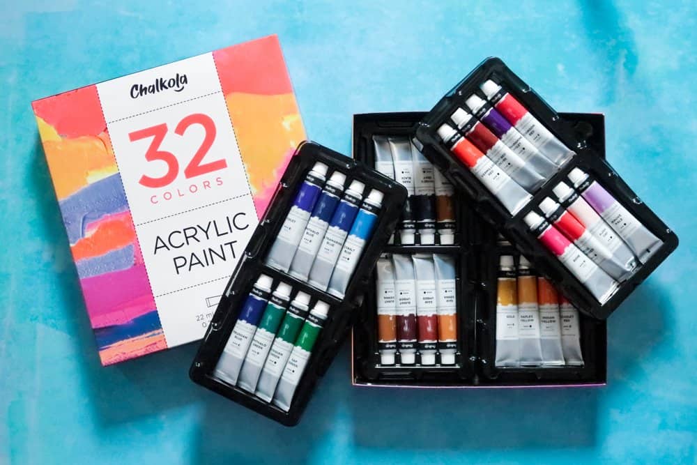 Chalkola 32 Acrylic Paints