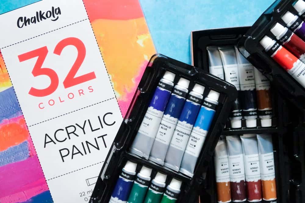 Chalkola 32 Acrylic Paints