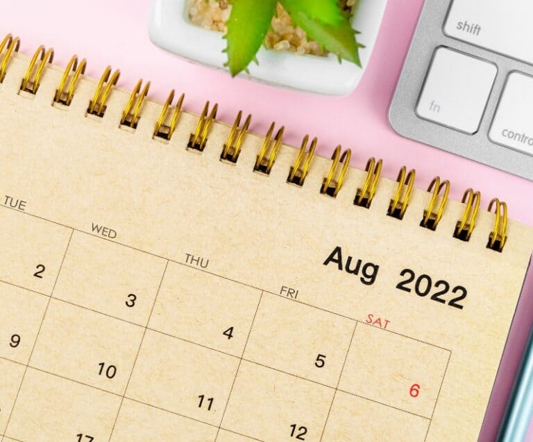 Monthly Goals August 2022