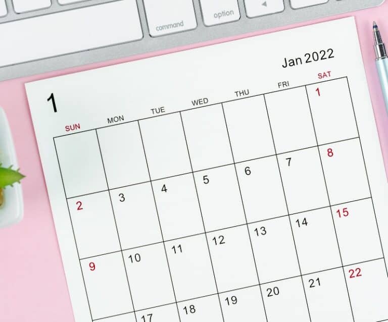 Monthly Goals January 2022