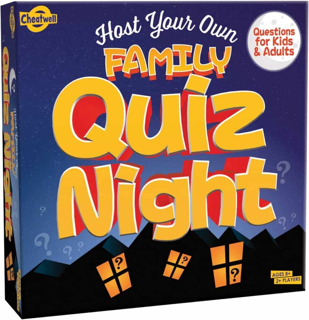 Board games for Bored Kids | Cheatwell Games Family Quiz Night