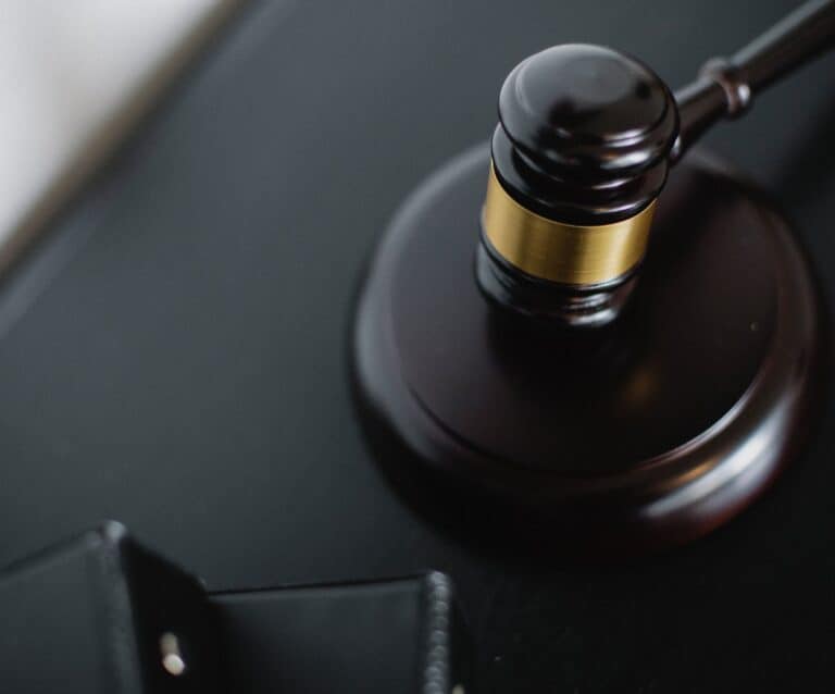 close up photo of a wooden gavel