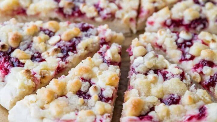 Image for Raspberry Cheesecake Dessert Pizza