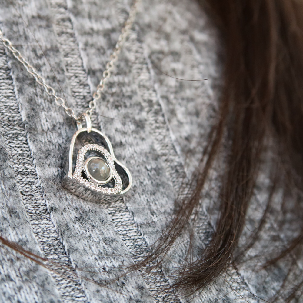 Loved & Crafted: Heart Photo Necklace