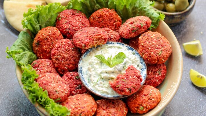 Image for Air Fryer Falafel with Beetroot
