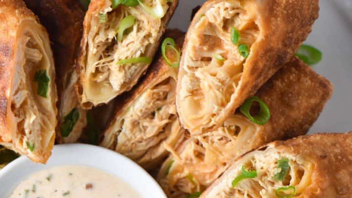 Image for Buffalo Chicken Egg Rolls (Air Fryer)