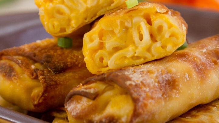 Image for Air Fryer Mac and Cheese Egg Rolls