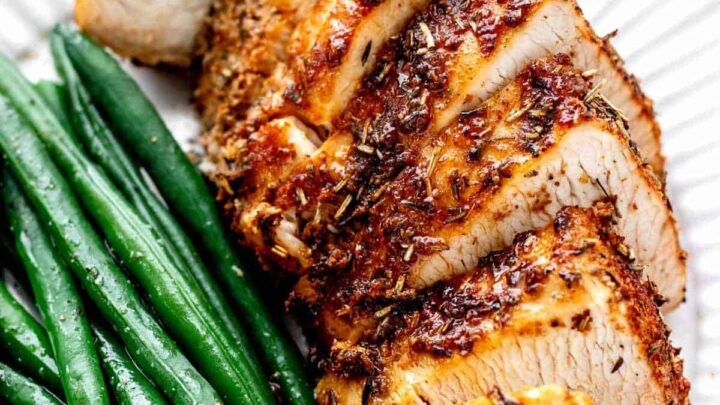 Image for Quick & Easy Air Fryer Boneless Turkey Breast (So Juicy!)