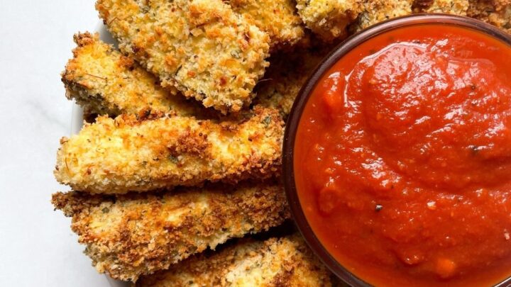 Image for Air Fryer Eggplant Parmesan Fries