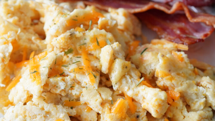 Image for Easy Air Fryer Scrambled Eggs