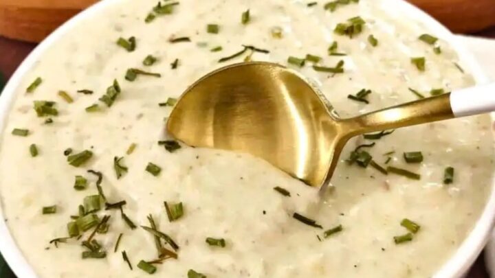Air Fryer Leek And Potato Soup