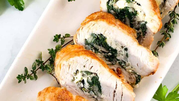 Image for Air Fryer Rolled Stuffed Turkey Breasts