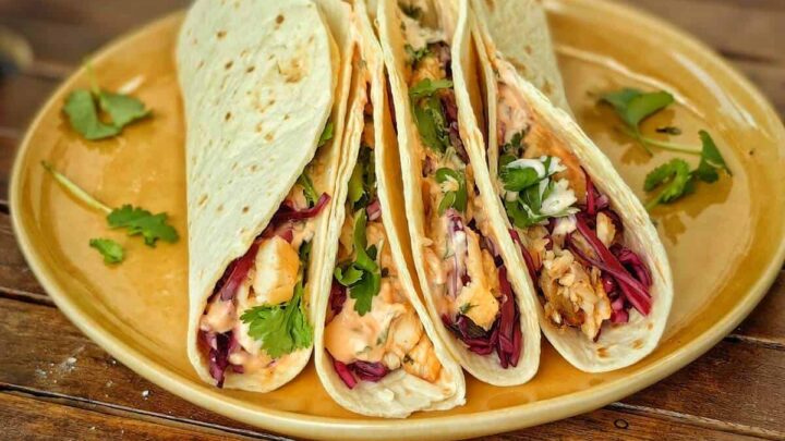 Image for Quick and Easy Air Fryer Fish Tacos Recipe