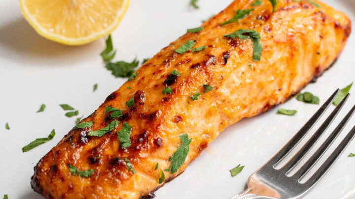 Image for Air Fryer Honey Dijon Salmon