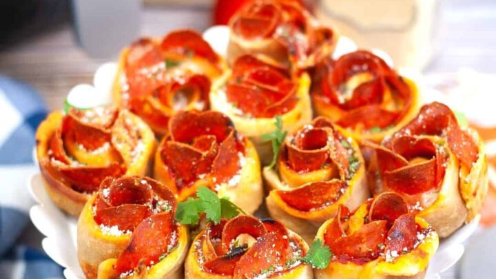 Image for Air Fryer Pizza Rose Recipe