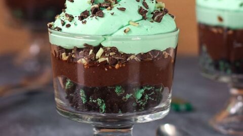 Image for Chocolate Mint Dessert Trifle with Oreos