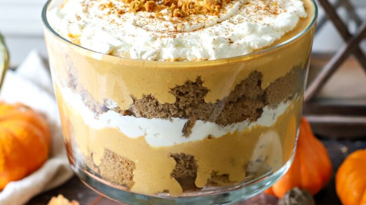 Image for Easy Thanksgiving Pumpkin Trifle Recipe