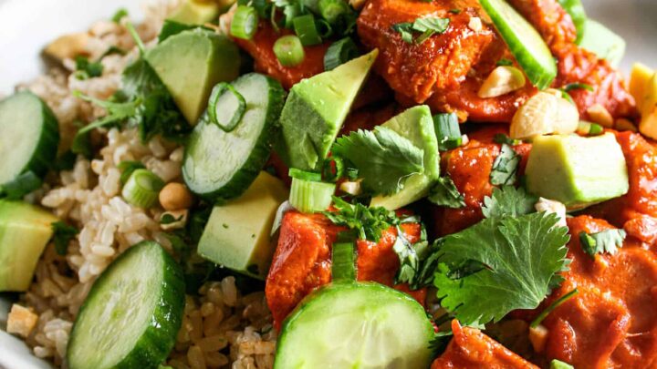 Image for Spicy Salmon Rice Bowl